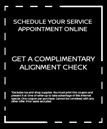 COMPLIMENTARY ALIGNMENT CHECK